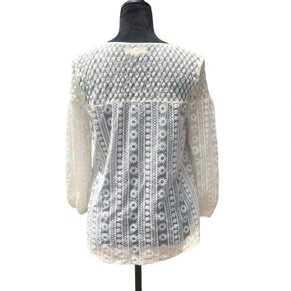 Altar’d State Double Lace Top size Small - Picture 8 of 10